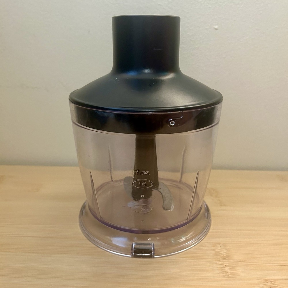 Polaris Hand Blender Chopper Attachment Immersion Stick Replacement 1637AL CUBE